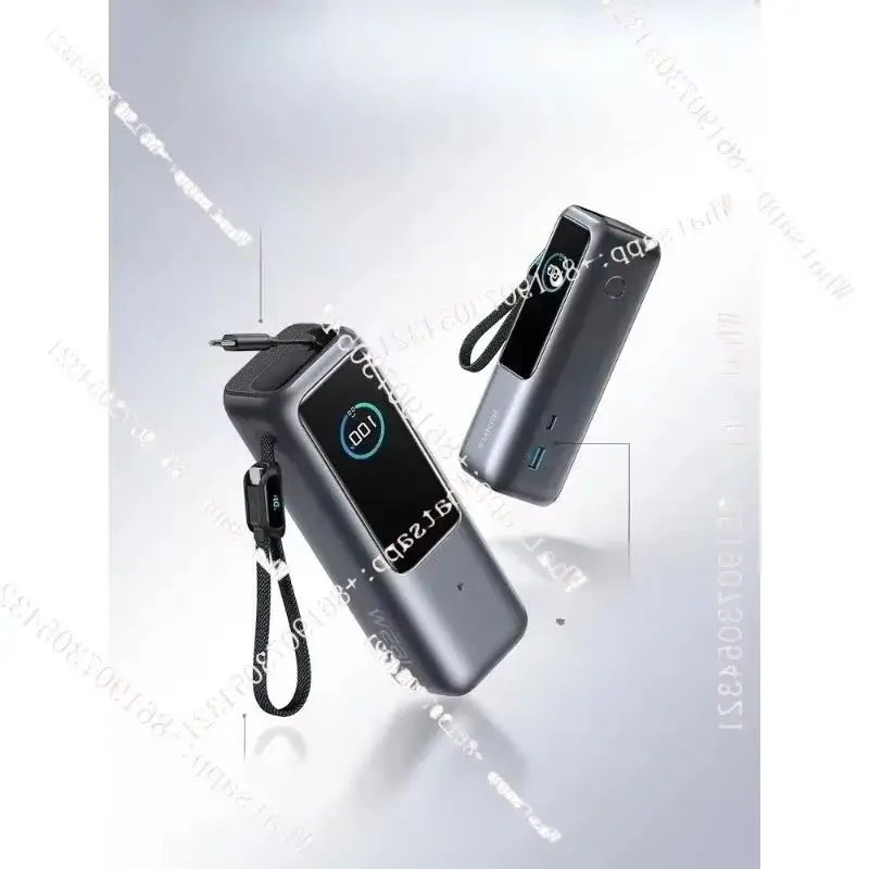 

uio165W мощный и вместительный портативный аккумулятор с двумя выходами, быстрая зарядка, подходит для мобильных устройств.