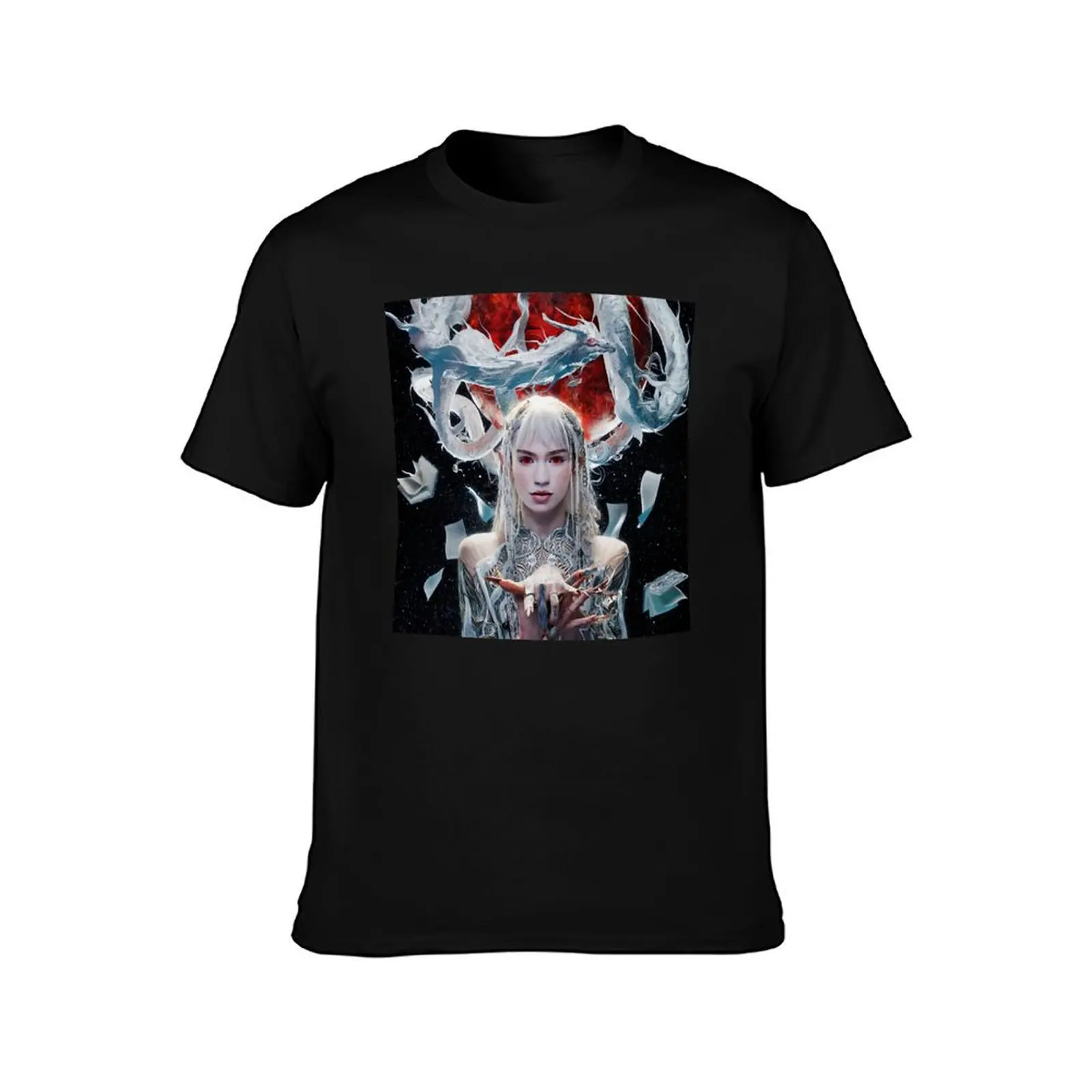 white dragon Grimes Player of Games T-Shirt.png T-Shirt boys whites cute tops summer tops tops men tshirt