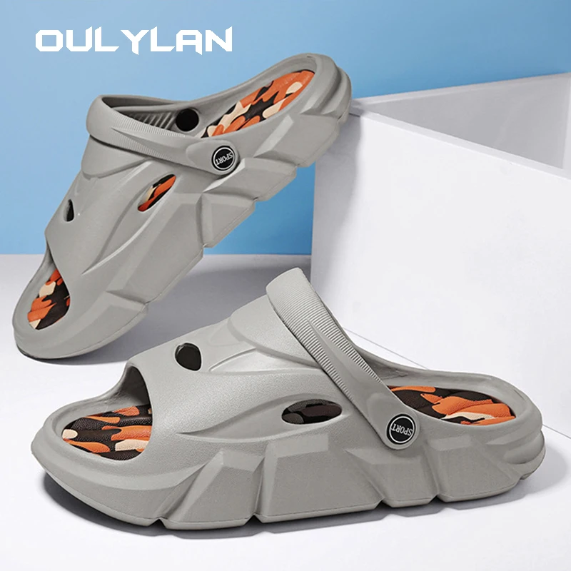 Shoes for Men Comfortable Sandal Summer Men's Sandals Summer 2024 Sandals With Platform Mens Clogs Cloud Slippe