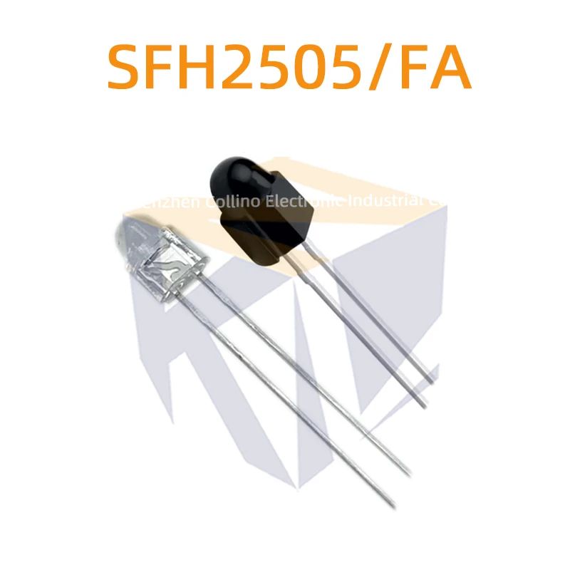 10pcs SFH2505 SFH2505FA Silicon PIN Photodiode with Very Short Switching Time DIP-2 SFH SFH2 SFH25 SFH250 2505 2505FA original