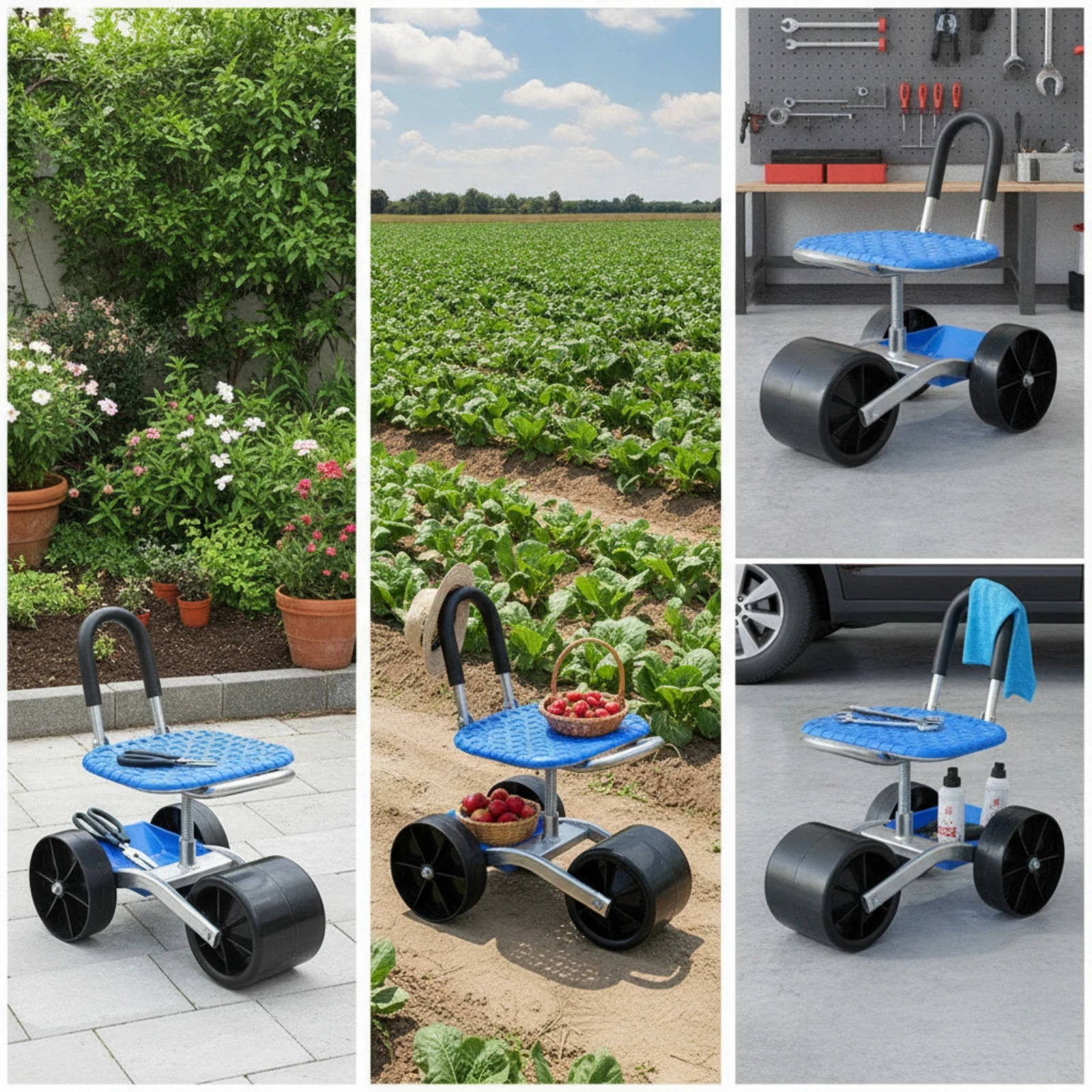 Rolling Garden Work Seat 5