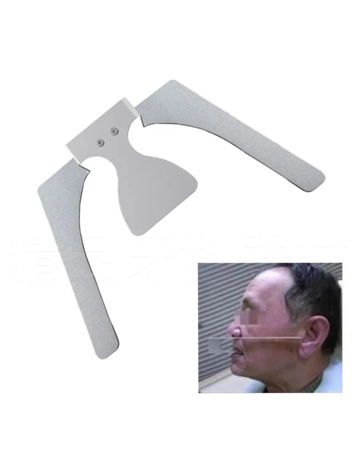 

three-dimensional jaw plane guide plate closed flat panel occlusal flat panel oral full denture tool