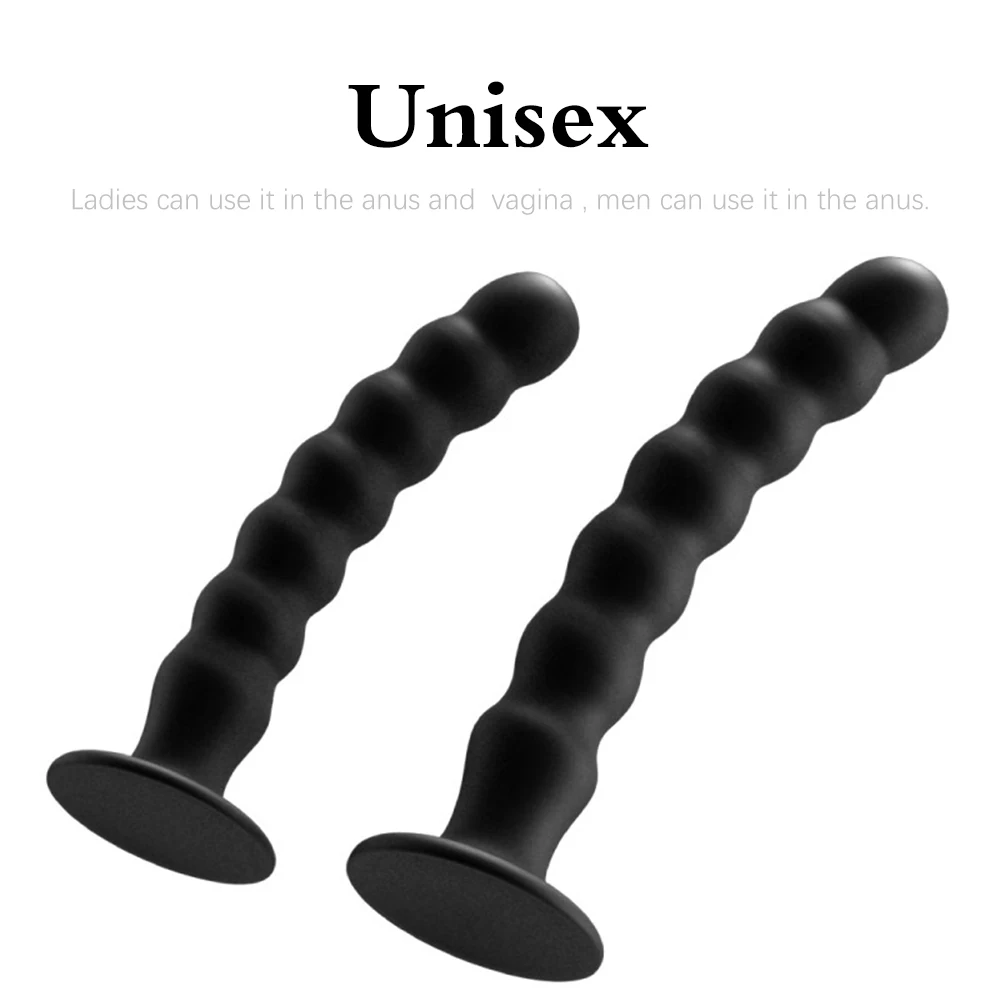 Sex Toys for Man and Woman Anal Plug Prostate Massager Sex Products Vaginal Stimulator With Strong Sucker Silicone Bead Dildo