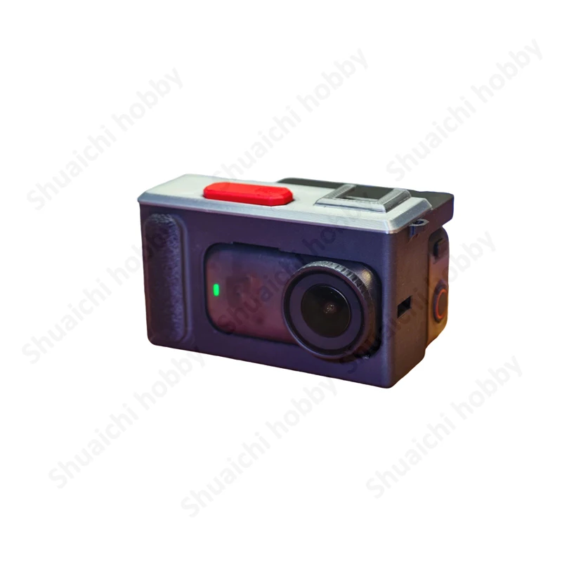 1 STKS Retro Camera Case Gepersonaliseerde Magnetische Beschermhoes Film Camera-Geïnspireerd Ontwerp Gemodificeerde Accessoires voor DJI Osmo Nano