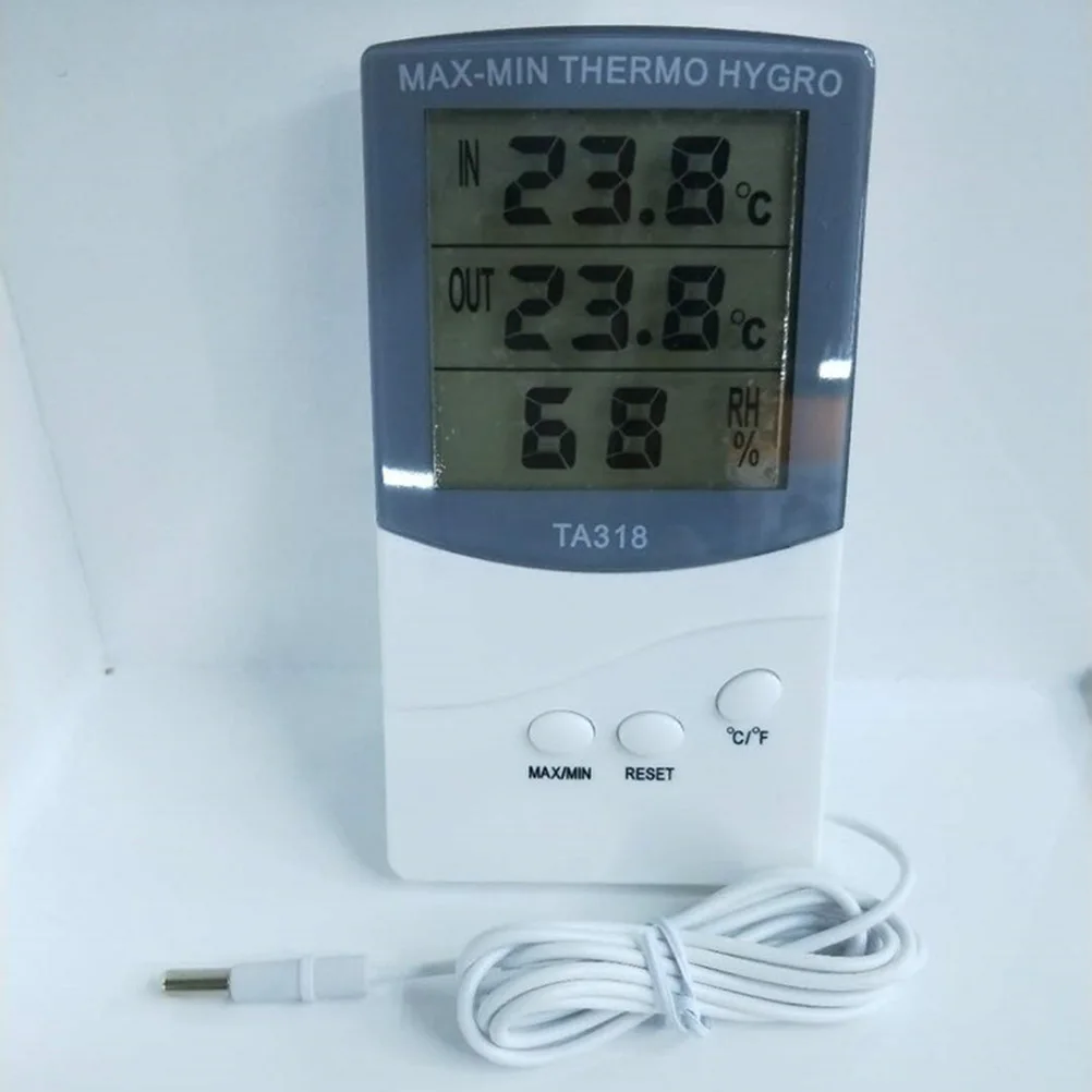 

Digital Thermometer Hygrometer Indoor Home Use Temperature Humidity Meter Electronic Large Display with Sensors