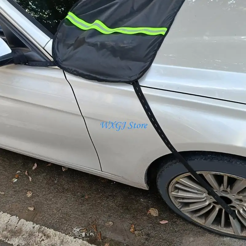 

37JE Car Windshield Cover for Sun Protections Foldable Windshield Cover, Against Sun Shade, Heat, Dust, Ice and Snow