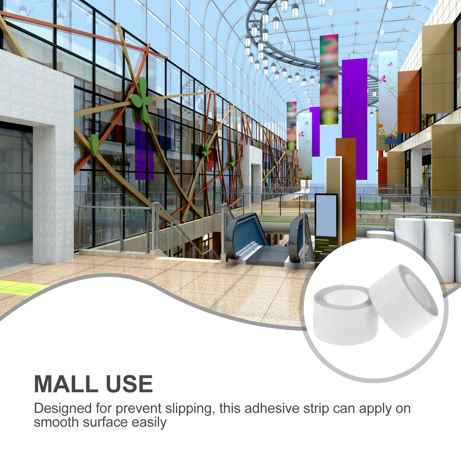 

2Pcs Anti-Slip Floor Stickers Transparent Non-Slip Strips for Bathtub Shower Kitchen Bathroom Staircase Wet Areas Home Safety