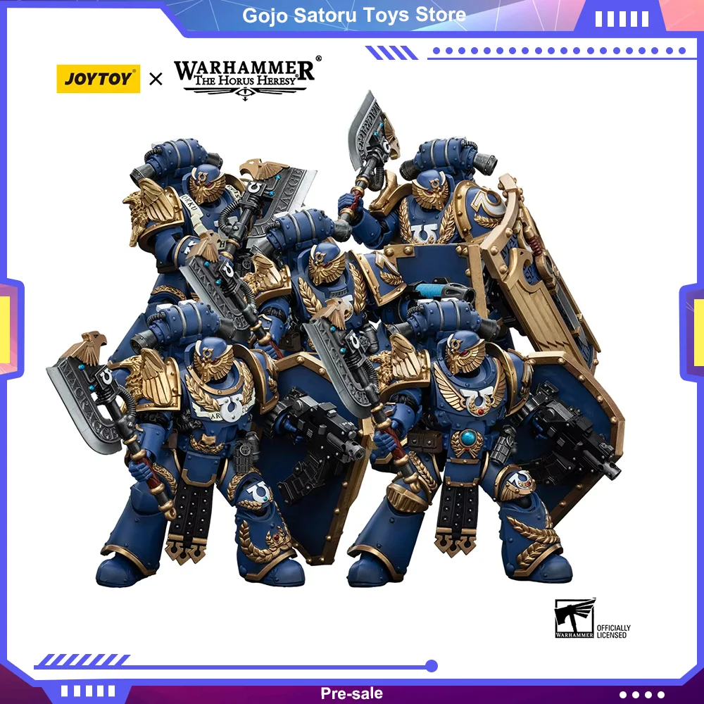 [Pre-Order] JOYTOY Warhammer 30K 1/18 Action Figures Ultramarines Invictarus Remus Suzerain Squad Suzerain 5PCS Anime Model Toys