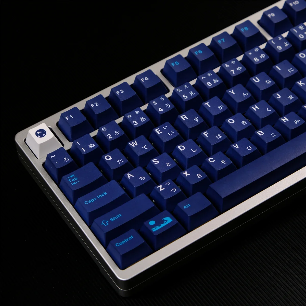 

Blue moon, keycap PBT original height, hot sublimation, mechanical keyboard suitable, customized