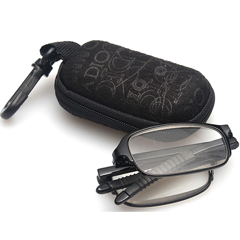 

Foldable Reading Glasses With Case For Men Women HD Lens Presbyopia Eyeglasses Magnifier Eyewear Diopter +1.0 +1.5 +2.0 +3.0 3.5