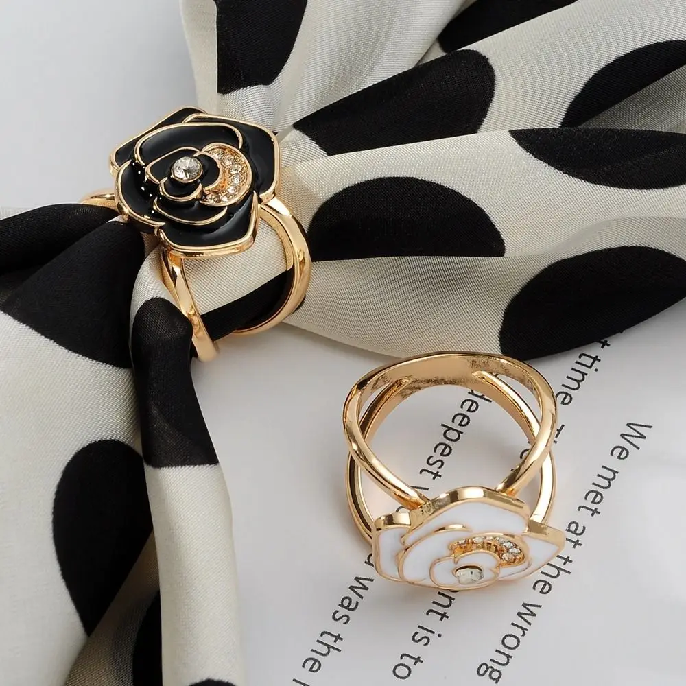 جديد سبيكة وشاح مشبك العقد قطعة أثرية DIY وشاح المشبك متعدد الوظائف كريستال دبابيس مجوهرات اكسسوارات