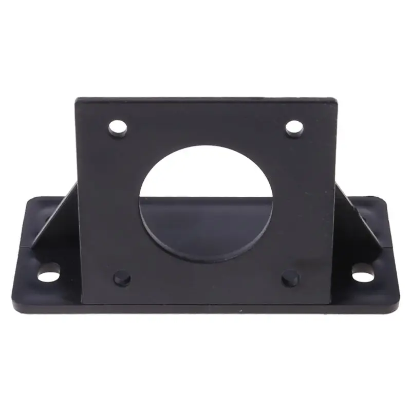 อุปกรณ์เสริมสำหรับเครื่องพิมพ์ 3d ขายึดพลาสติก Nema17 42 Stepper Motor Bracket สีดำ