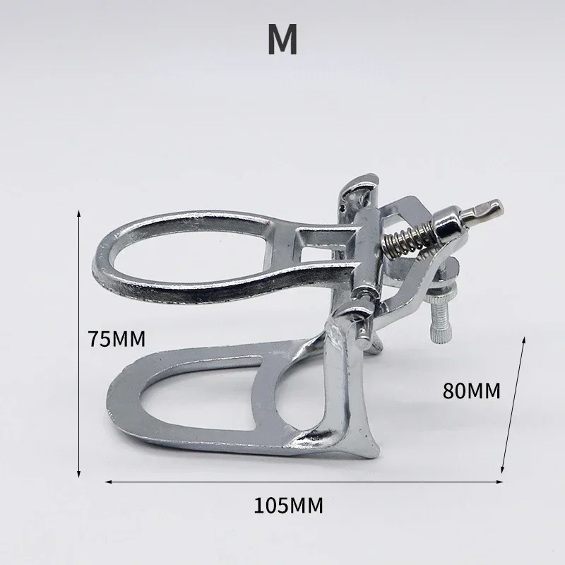 Dental Bite Frame Occlusion Device Lab Simple Articulator Zinc Alloy Adjustable Dentistry Restoration Mechanical Occlusal Tool