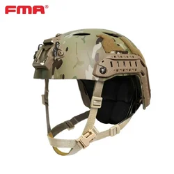 FMA FAST SF Carbon Fiber Composite Helmet EPP Foam Adjustable Strap TB1468 For 57-61cm Head Circumference