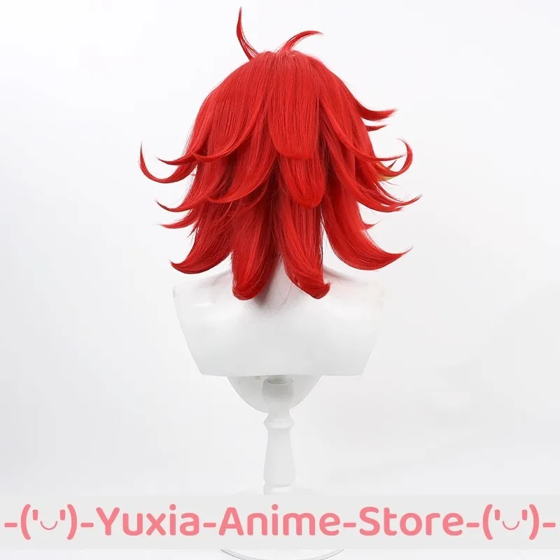 Hazdin Kotel Niffty شعر مستعار تأثيري أنيمي لعبة لعب الأدوار زي حفلة الدعامة الباروكات الشعر الاصطناعية ألياف مقاومة للحرارة #5