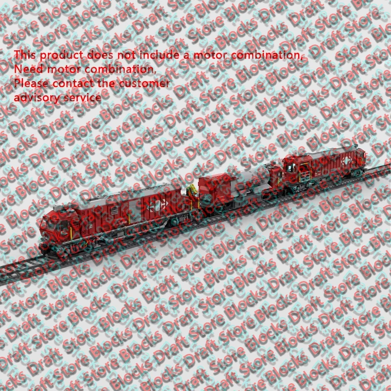 City Car Model MOC Building Bricks Swiss Firefighting Train Modular Technology  Holiday Gifts Assemble Toys Suit Display QWERT