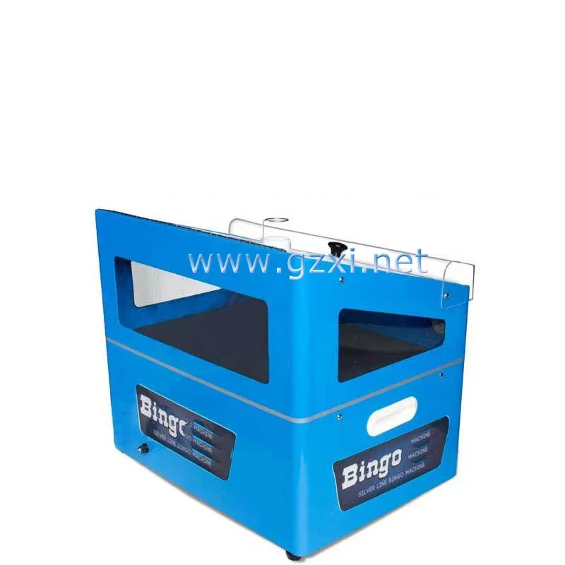 Green electronic bingo machine Semi-automatic lottery machine bingo two-color ball lottery machine No. 1-75 plus chip bingo