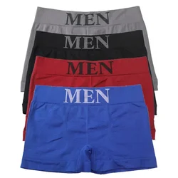 Lot mens underwear Breathable Men's Panties Underwear Boxers Comfortable Solid color Male Brand Shorts