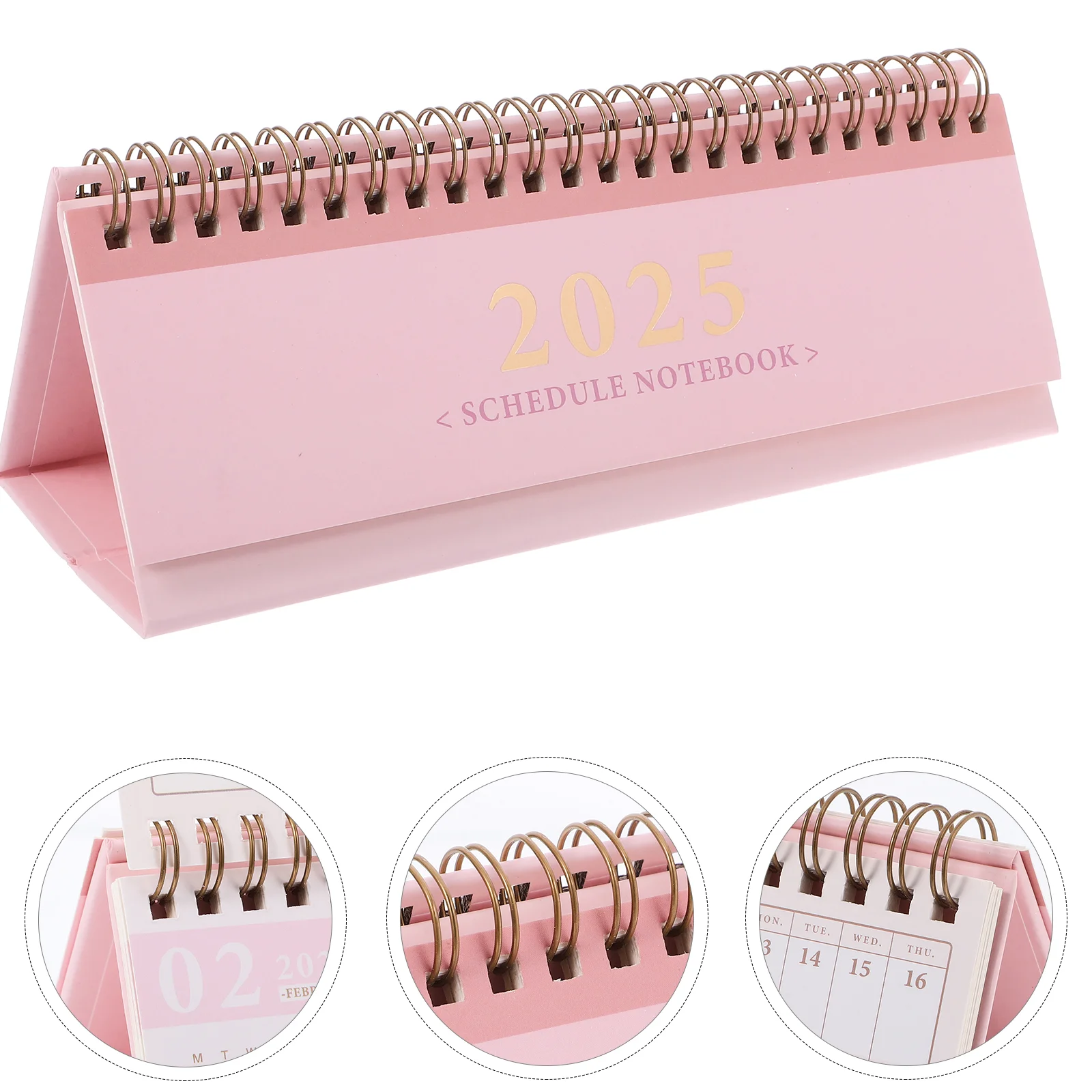 

Advent Calendar 2025 Desk Mini Office Schedule Calendars Horizontal Version Small Pink Planner Student