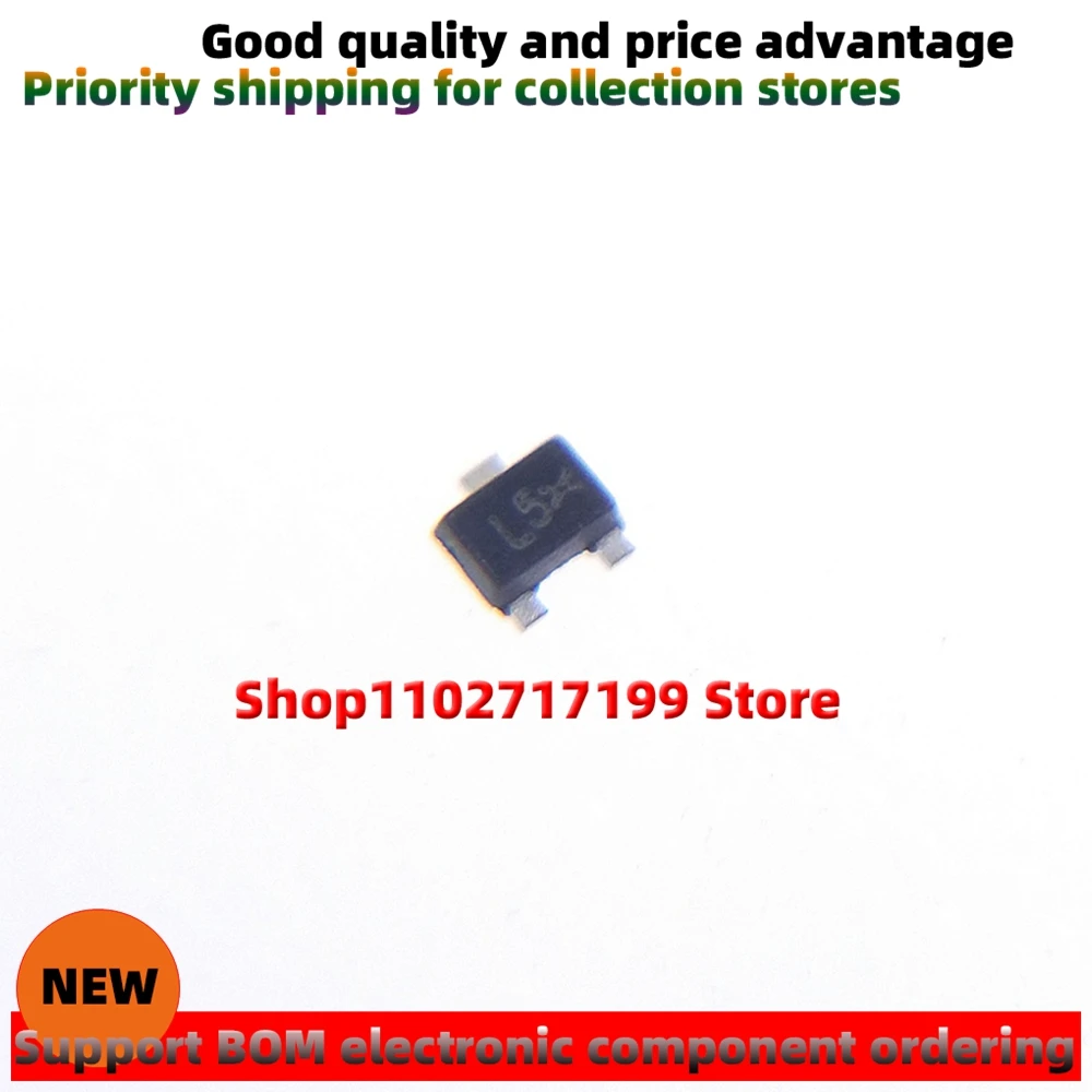 100PCS/LOT ESD7C3.3DT5G Silkscreen L5  SOT-723 New ESD/TVS electrostatic protection diode