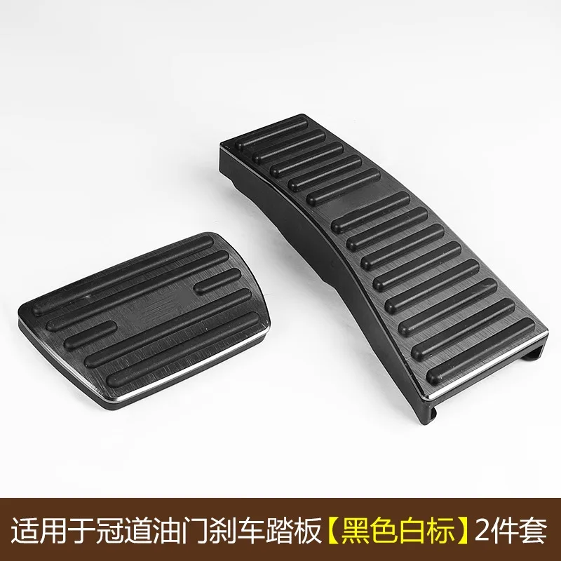 For Honda URV Crown 2017-2023 Car Foot Pedals Accelerator Gas Brake Stainless Steel Non-slip Restfoot Pedal Pad Car-styling