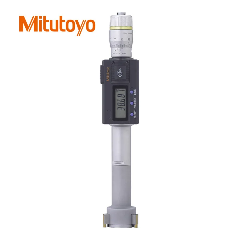 Japão Mitutoyo 6-8MM Dois Micrômetro Digital de Furo Rápido de Três Mandíbulas