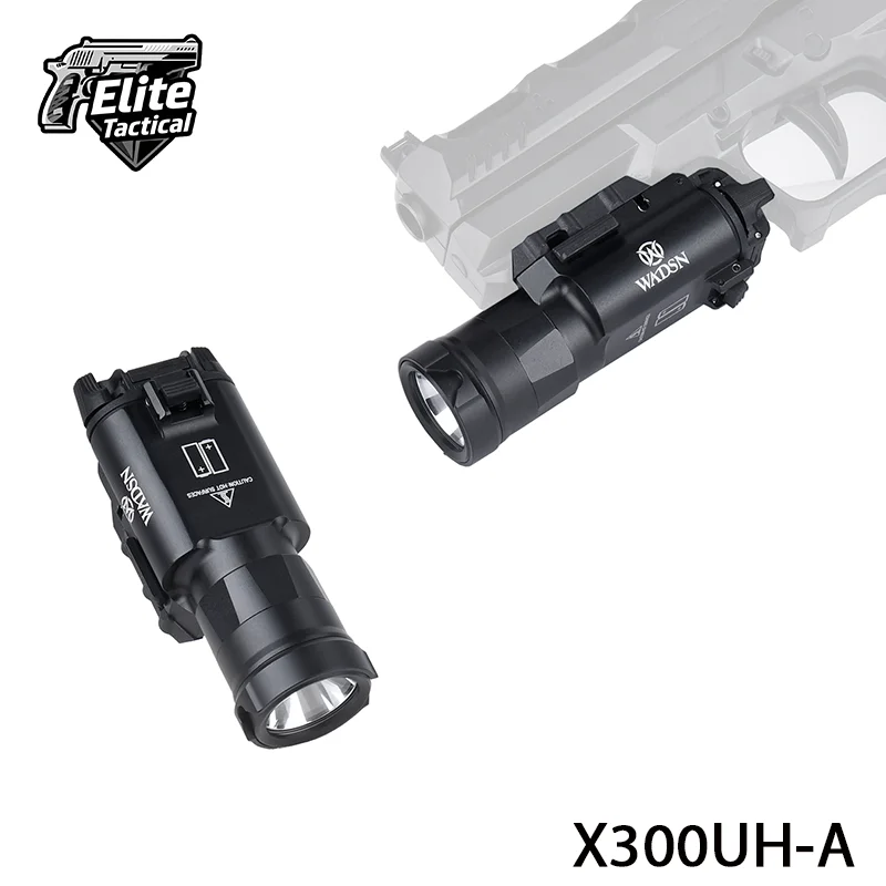 

WADSN Tactical X300UH-A SF X300 Airsoft Scout Light 800lm High Power Gun Light Пистолет Фонарик Охота