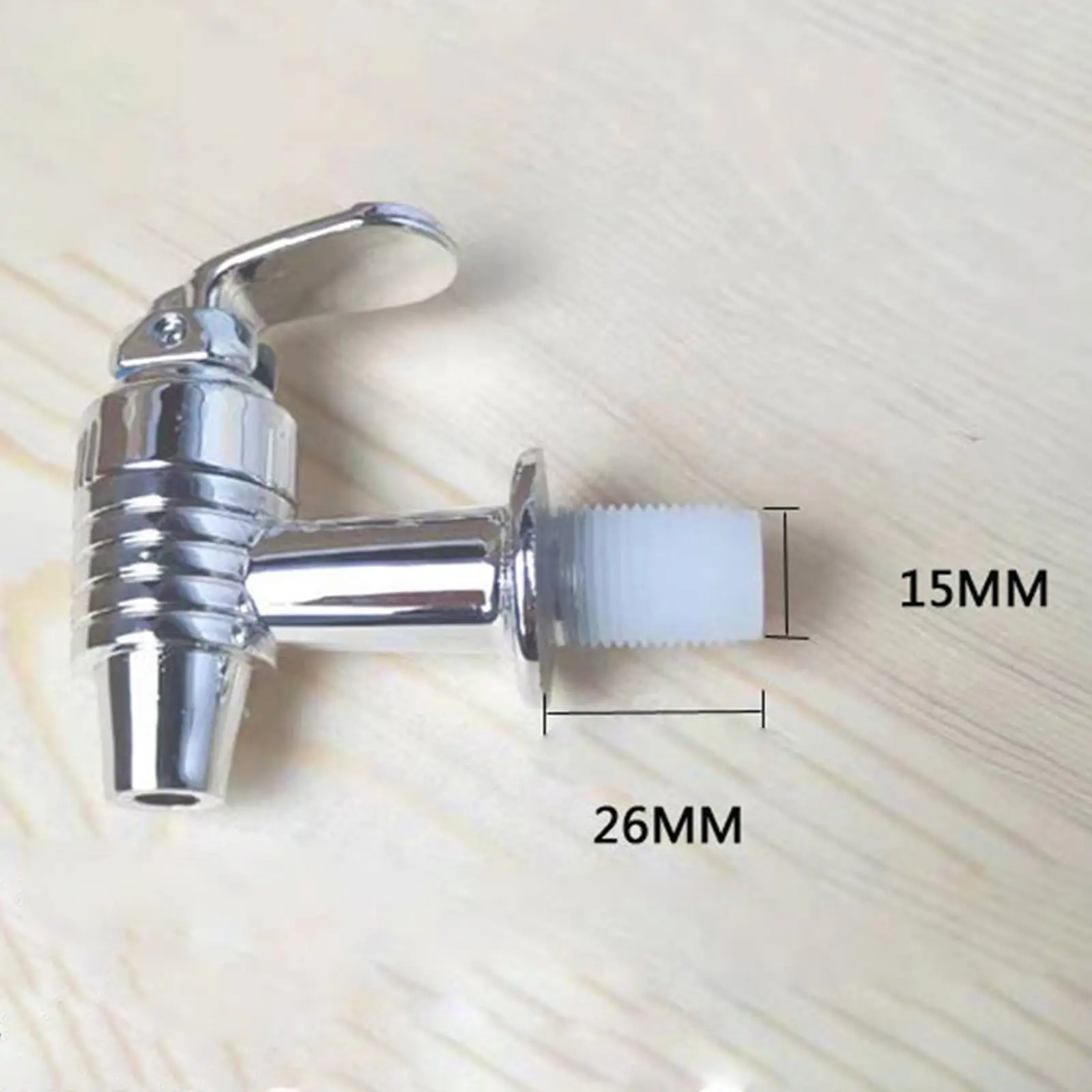 2xReplacement Cooler Faucet Water Dispenser Tap Accessories Silver