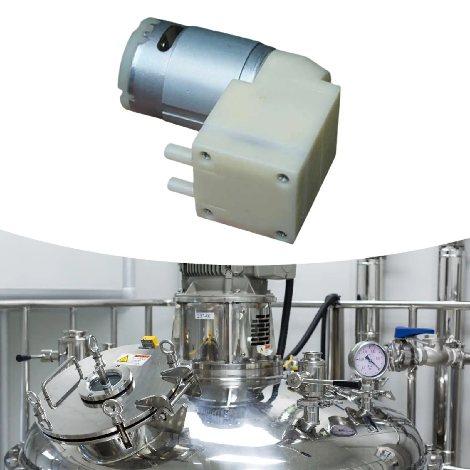 

Микровакуумный насос, простой в установке, универсальный мини-вакуумный воздушный насос, DC12V, насос отрицательного давления для оборудования для отбора проб воздуха