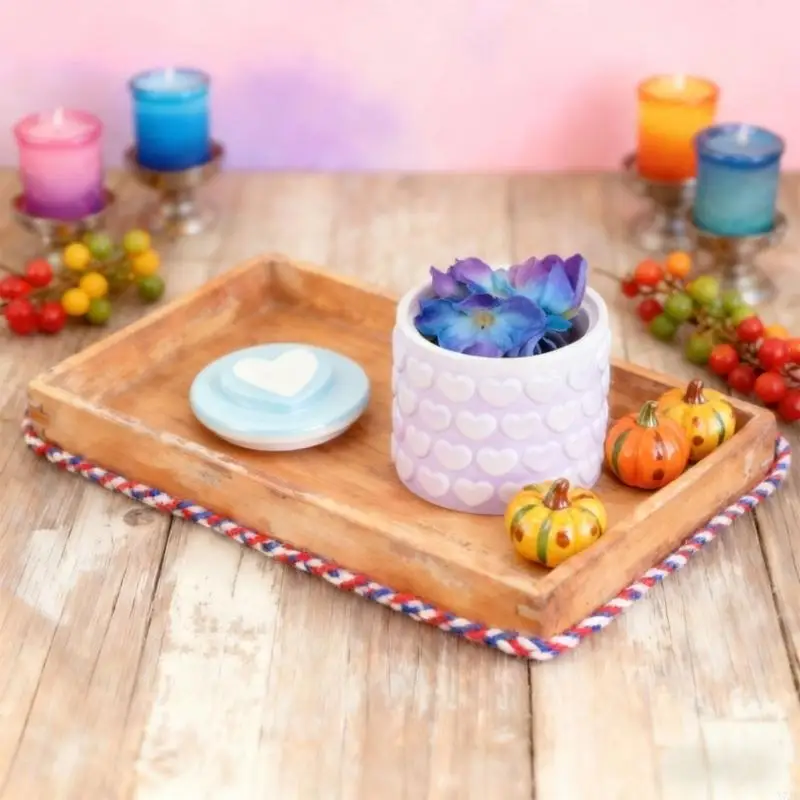 Silicone Craft Mold Heart Pattern Storage Box Molds for Creating Containers and Organizers for Handmade Gifts