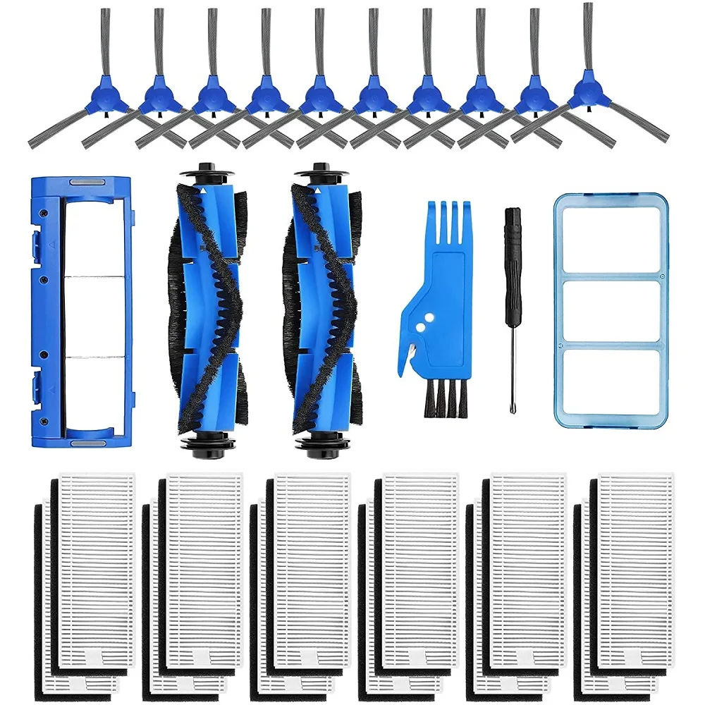 

For Eufy RoboVac 11S 30 30C 15C 12 35C Rolling Brush Side Brush Filter Pre Filter Rolling Brush Guard Replacement Part