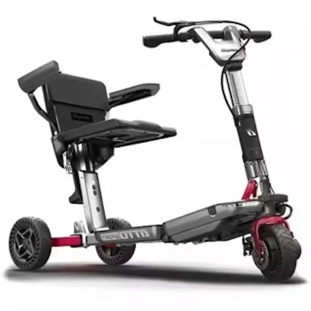 Bestes Angebot ATTOs Sport-Mobilitätsroller, zusammenklappbare elektrische Mobilitätsroller, 3 Räder, klein