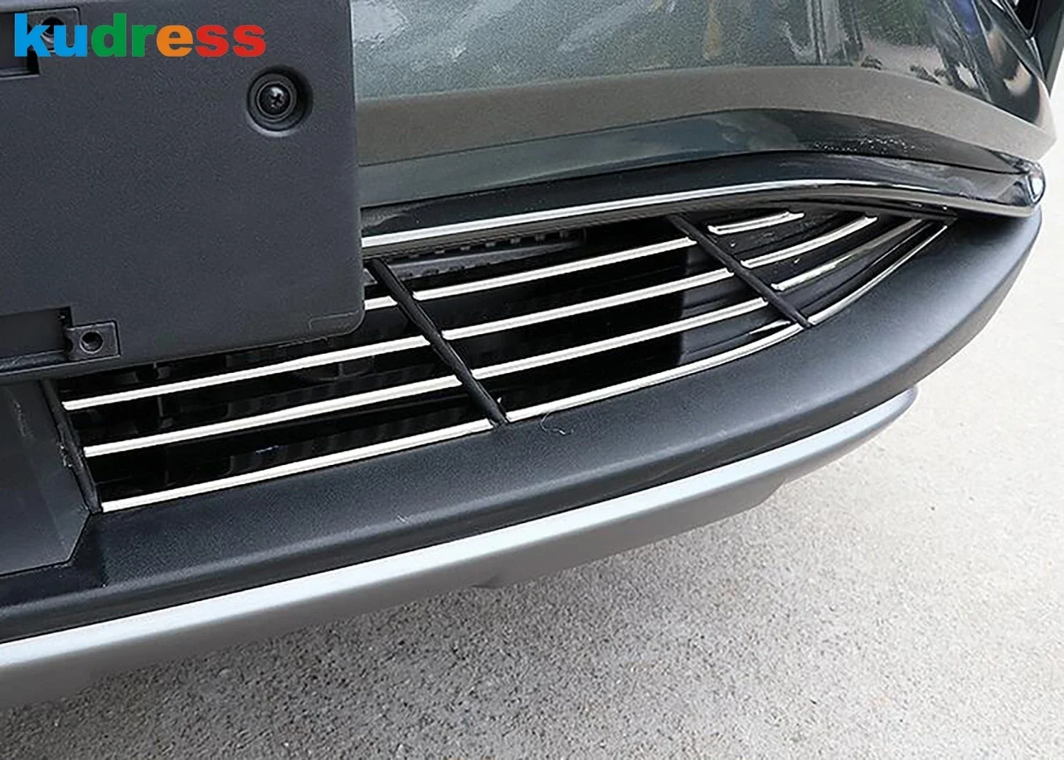 

Front Lower Grille Grills Cover Trim For Hyundai Tucson NX4 2021 2022 2023 2024 Steel Car Head Racing Grill Strip Accessories