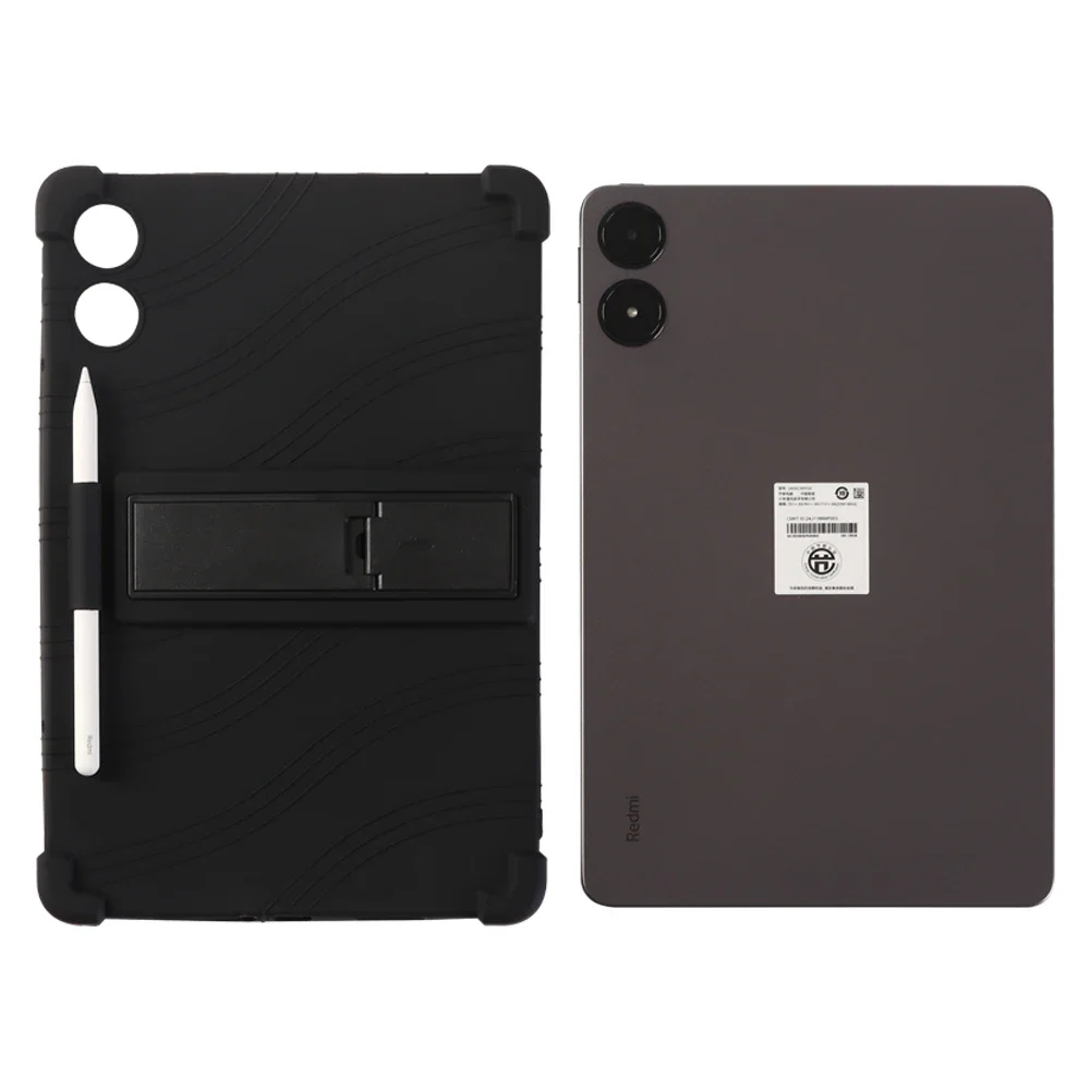 

For Xiaomi Redmi Pad pro 12.1inch Shockproof Soft Silicon Case with Stand Teclast Protective Cover Scratch Resistant Shell