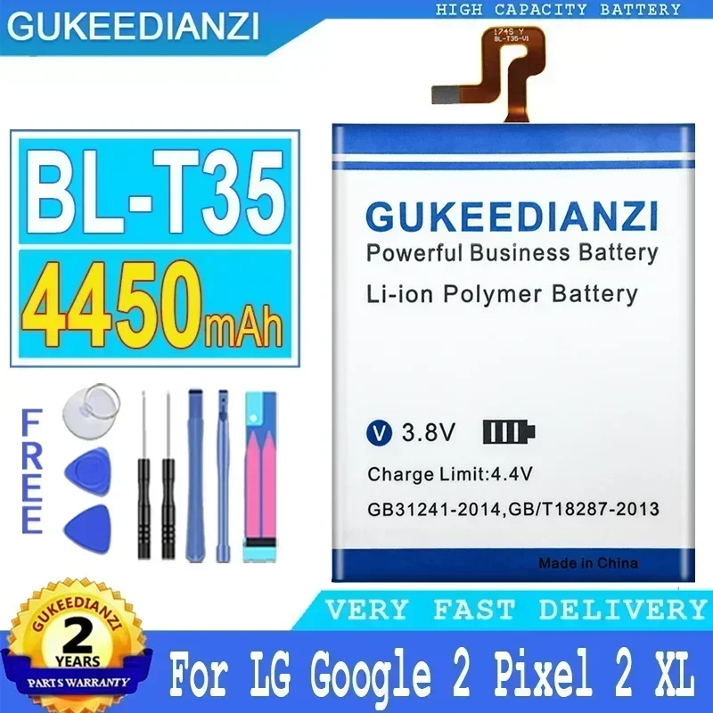 

Аккумулятор BL-T35 4450 мАч для мобильного телефона LG Google 2 Pixel 2 XL Google2 Pixel2