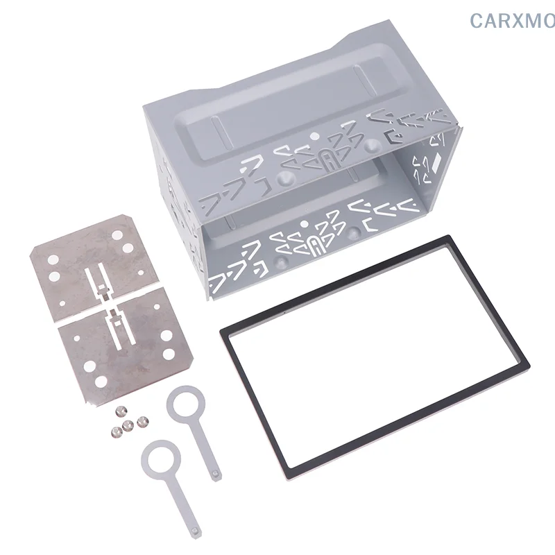 Auto Painel Áudio Traço Mount Kit, Universal Radio Cabeça Unidade Instalação Frame, Box Fitting Kit