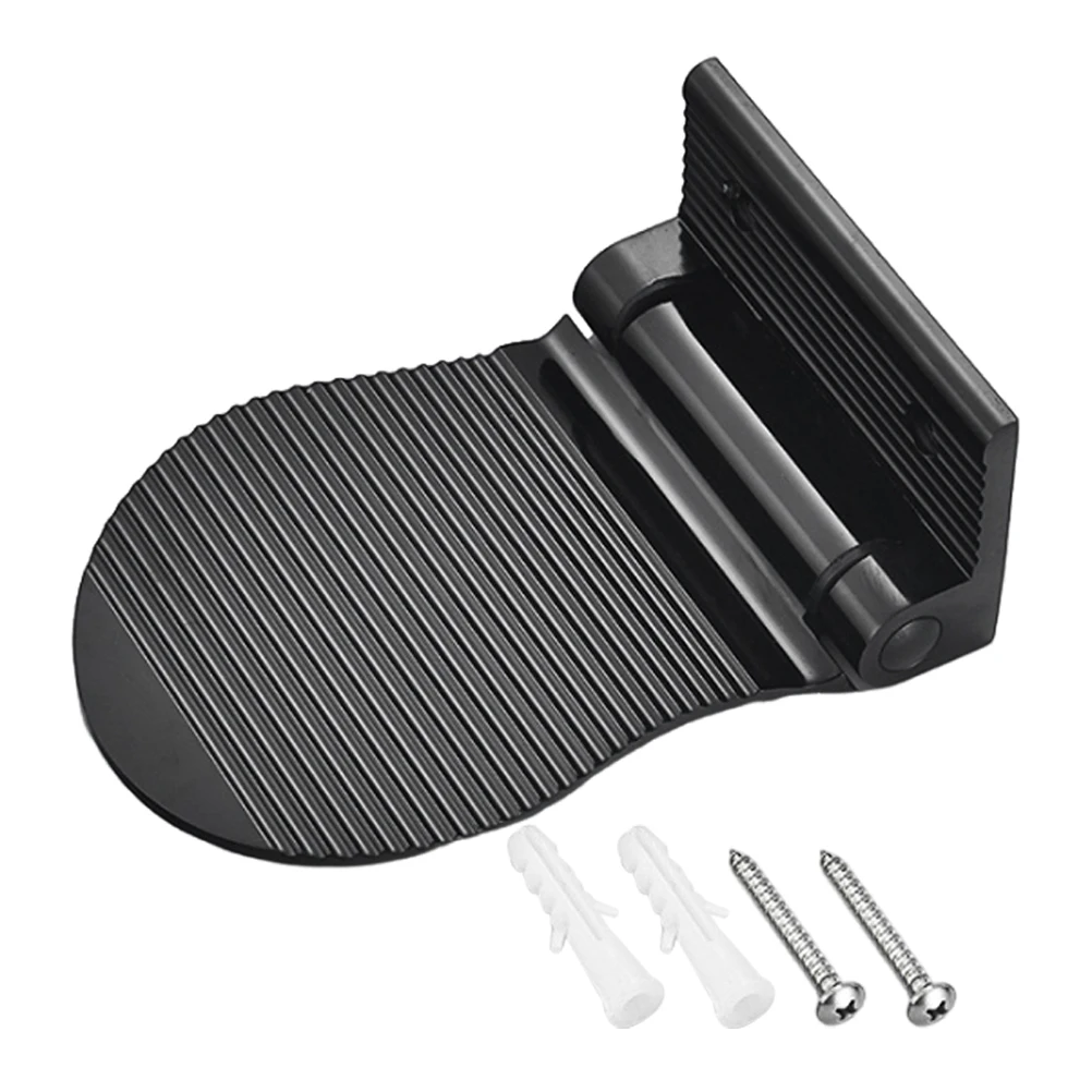 

Non-Slip Shower Mounted Foldable Foot Stand For Shaving Legs Foot Washing Assistance Durable Metal Pedicure Footrest