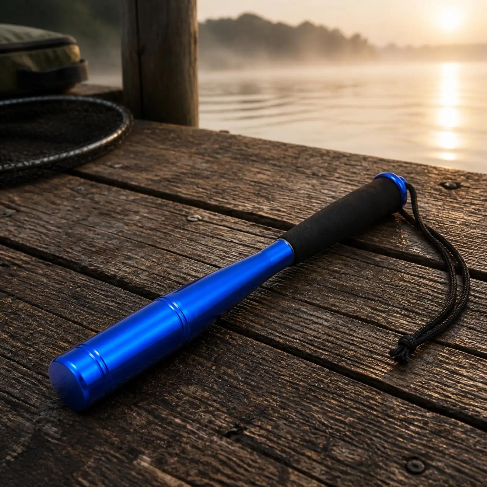 Metal Fish Whacker Fishing Accessory with 25mm Diameter Body for Boat Fishing Use
