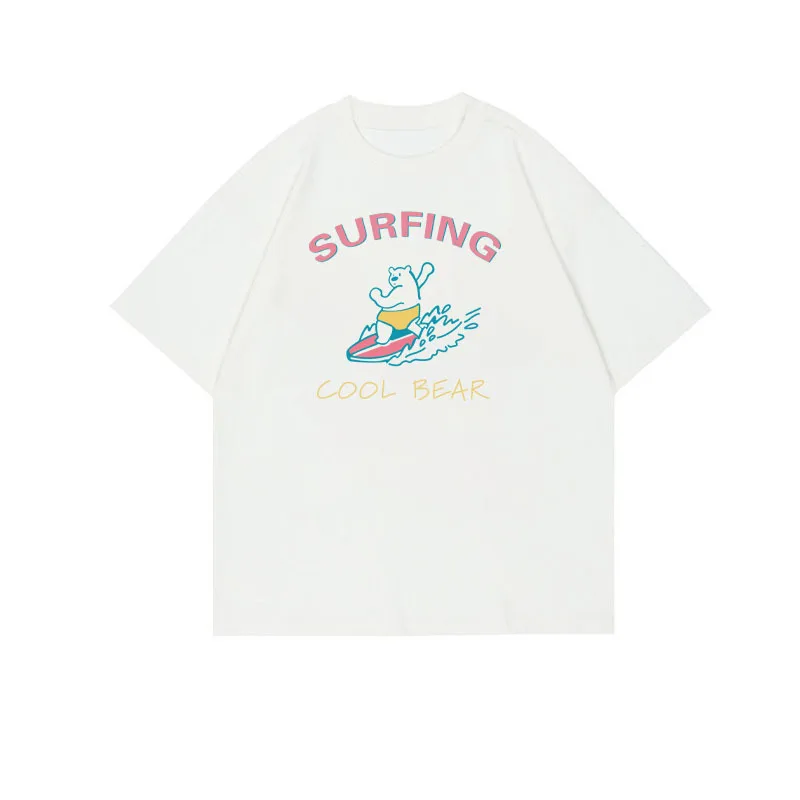 Chic Dog Print T-shirt Puppy Graphic T-shirt donna manica corta Y2k vestiti Crop top abbigliamento femminile camicetta estiva Kawaii Tees