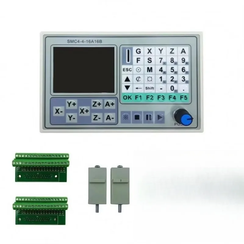 New SMC4-4-16A16B CNC Motion Controller 50KHZ CNC 4 Axis Offline Controller for CNC Carving Machine Control System