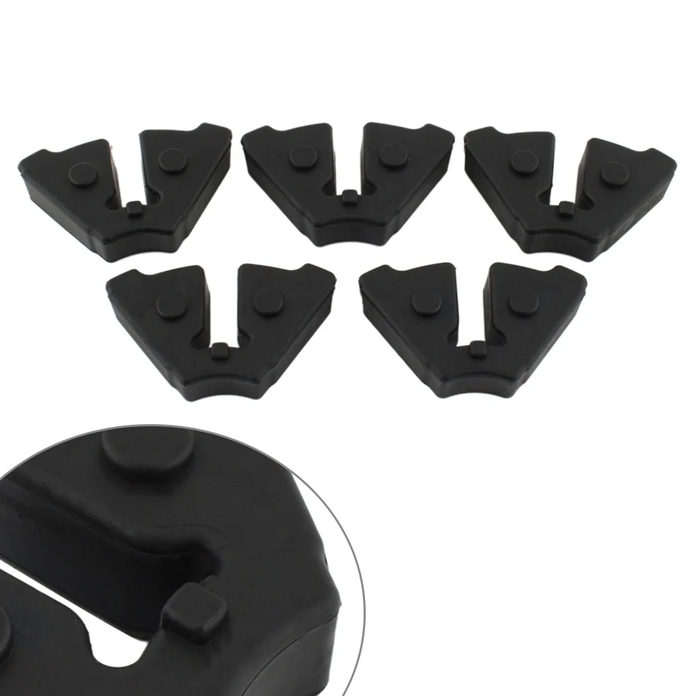 5Pcs Motorcycle Rear Wheel Hub Damper Shock Absorber Cushion Rubber Black For CFMOTO CF250-6 250SR 250NK