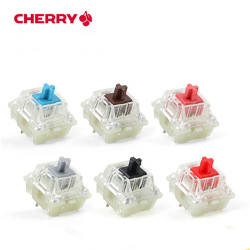 

Original Cherry MX Switches RGB 3 Pin SMD Brown Red Blue For Mechanical Keyboard Switches Teclado Mecánico