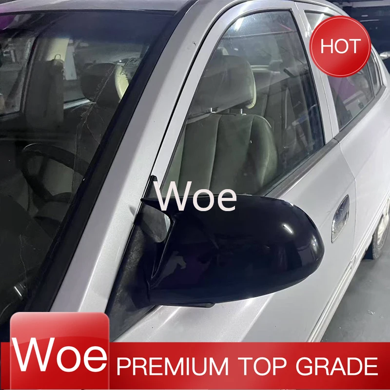 Woe Devil's Corner Reverse Mirror Cover Adhesive Installation For Hyundai Elantra XD2 2004 2005 2006 2007 2008 2009 2010