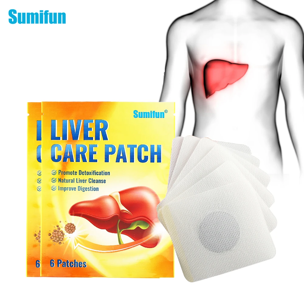 

6/36pcs Sumifun Liver Care Patch Cleanse Detox Promote Digestion Prevent Cirrhosis Disease Herbal Massage Medical Health Plaster