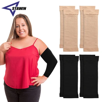 STAWIN, 1 par de moldeadores de brazo para mujer, manga de compresión para brazo, envolturas para brazo flabby, adelgadores, perder grasa del brazo, tatuaje, cubrir el soporte del brazo