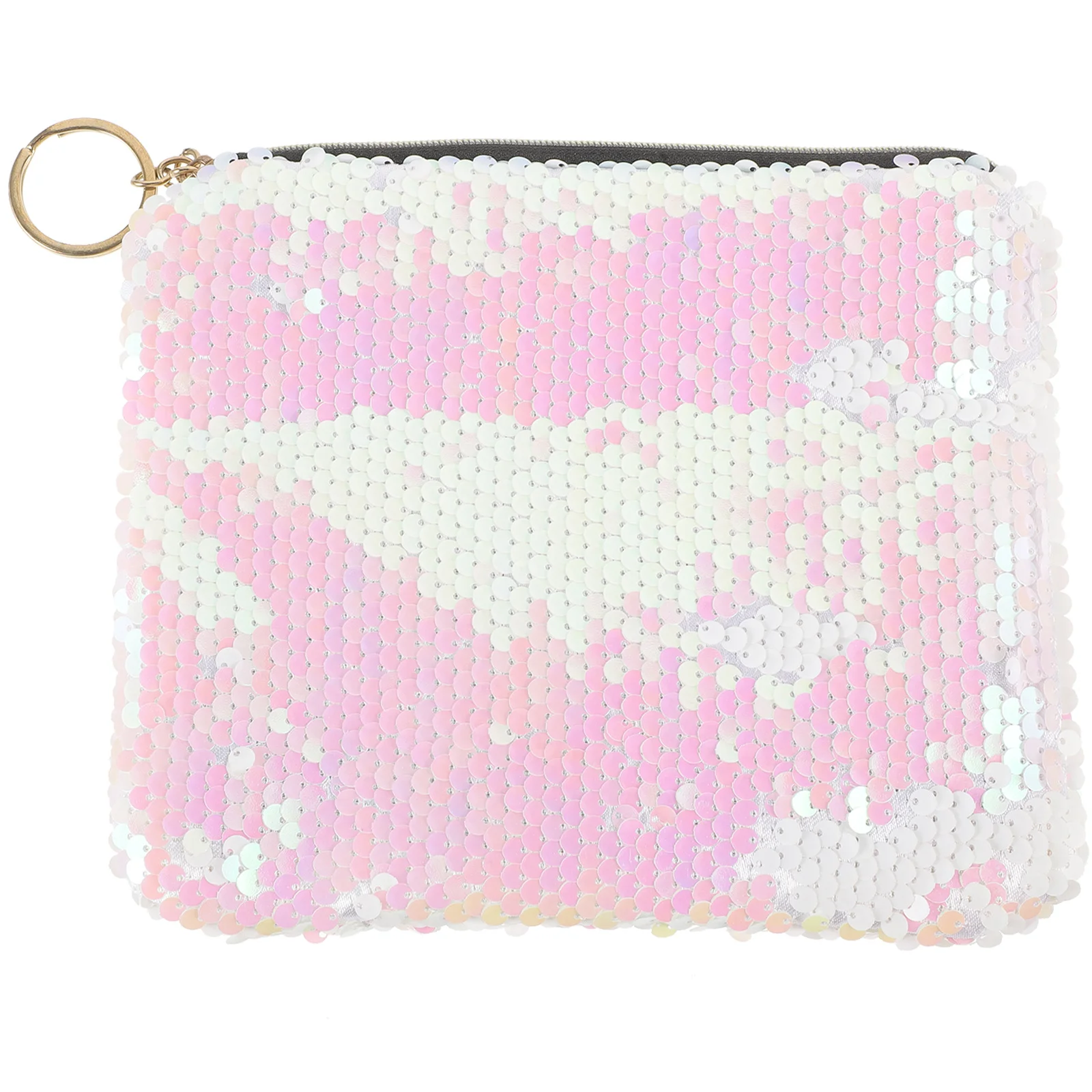 

1pcs Sequined Bag Pink Durable Fashion Purse For Women Makeup Storage Pouch Lady Handbag Gift Case Organizer