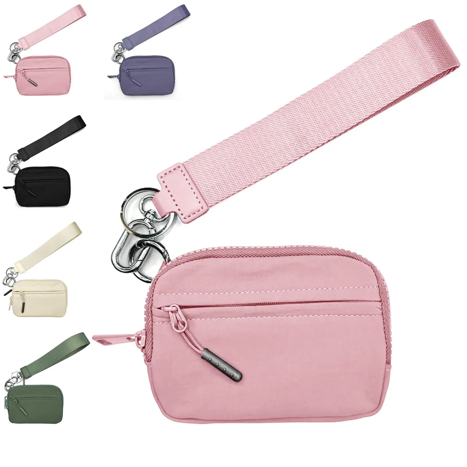 

The Iris' Wallet 2nd Gen, Iris Pouch Wristlet, Wristlet Wallets for Women, Zippered Card Case With Id Window/Hand strap