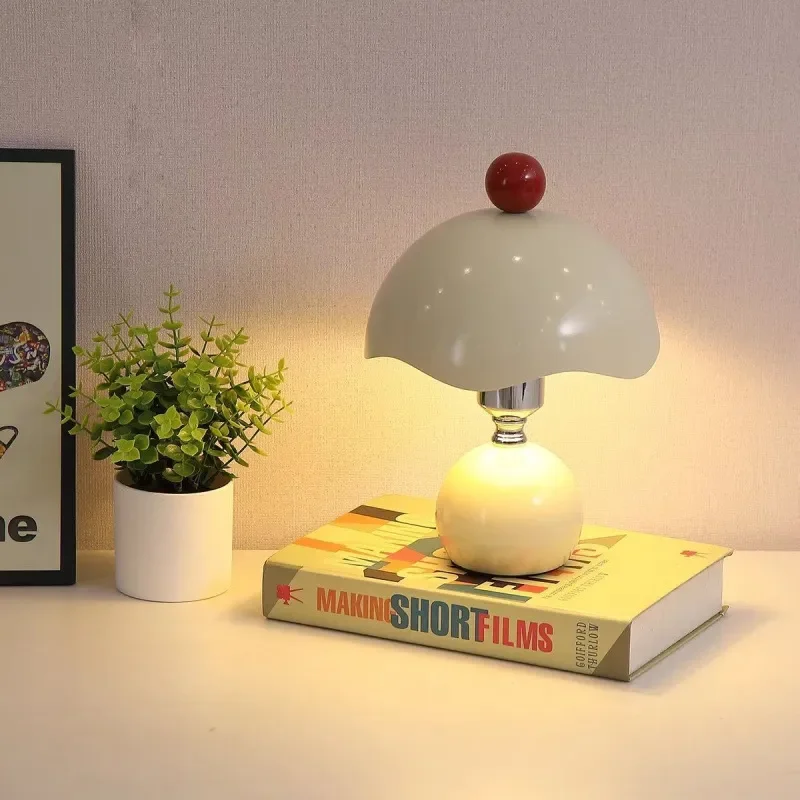 for 2026 New Eggshell Desk Lamp Bedroom High End Light Luxury Bedside Master Bedroom Wedding Long Light A Pair of Gift Night