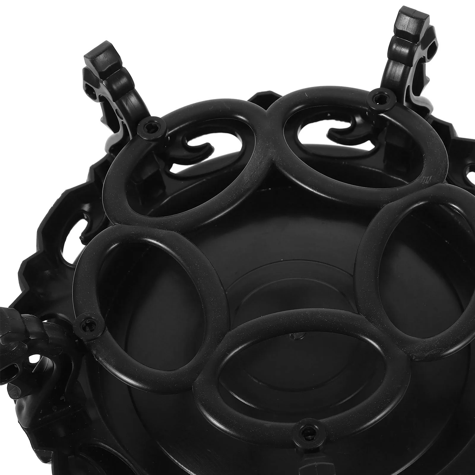 

Garden Plant Riser Resin Wood Tray Sturdy Display Stand for Indoor Flowers Bonsai Holder Decor Plant Stand