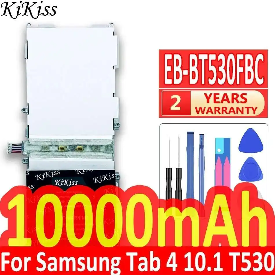 

Для Samsung Galaxy Tab 4 10,1 SM T530 T531 T535 долговечный аккумулятор для планшета 10000 мАч EB-BT530FBC